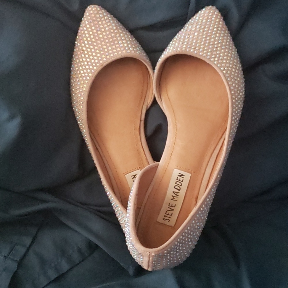 Sparkly flats